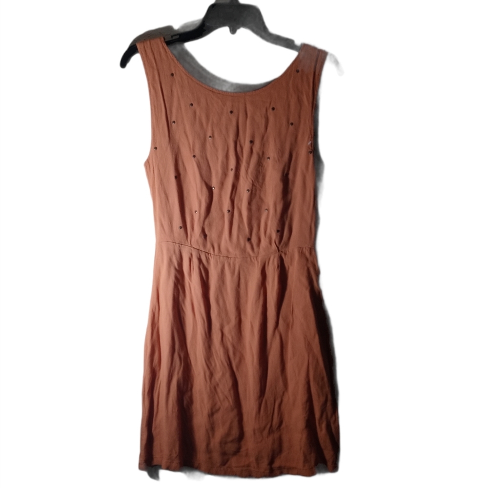 Minkpink apricot size medium shift dress w/ zipper